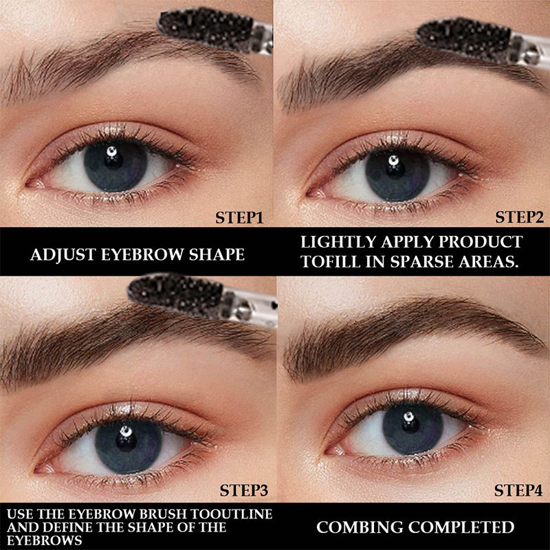 🏆 Last Day Special Price £9.99 ! 🔥Buy 1 Get 1 Free🎁Semi‑Permanent Long‑Lasting Waterproof Eyebrow Gel, Peel‑Off Tattoo Brow Tint Gel