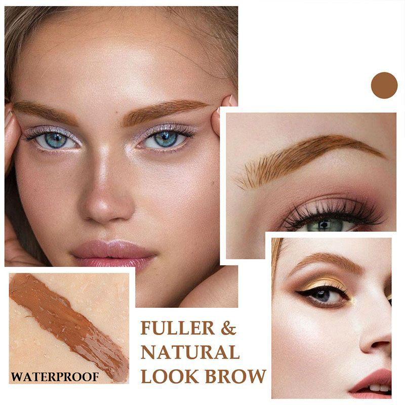 🏆 Last Day Special Price £9.99 ! 🔥Buy 1 Get 1 Free🎁Semi‑Permanent Long‑Lasting Waterproof Eyebrow Gel, Peel‑Off Tattoo Brow Tint Gel