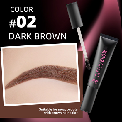 🏆 Last Day Special Price £9.99 ! 🔥Buy 1 Get 1 Free🎁Semi‑Permanent Long‑Lasting Waterproof Eyebrow Gel, Peel‑Off Tattoo Brow Tint Gel