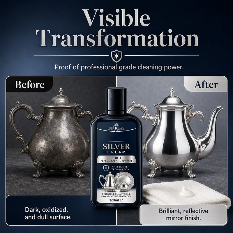 Anti-Tarnish Silver Polish Cream