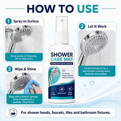 Fast-Acting Shower Limescale Remover Spray