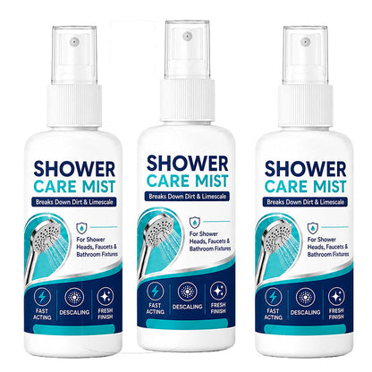🚿Last Day Special Price £7.99!!🚿✨Fast-Acting Shower Limescale Remover Spray – Dissolves stubborn mineral deposits & hard water stains. Restores water flow & shine – just spray & wipe! 🧼💪