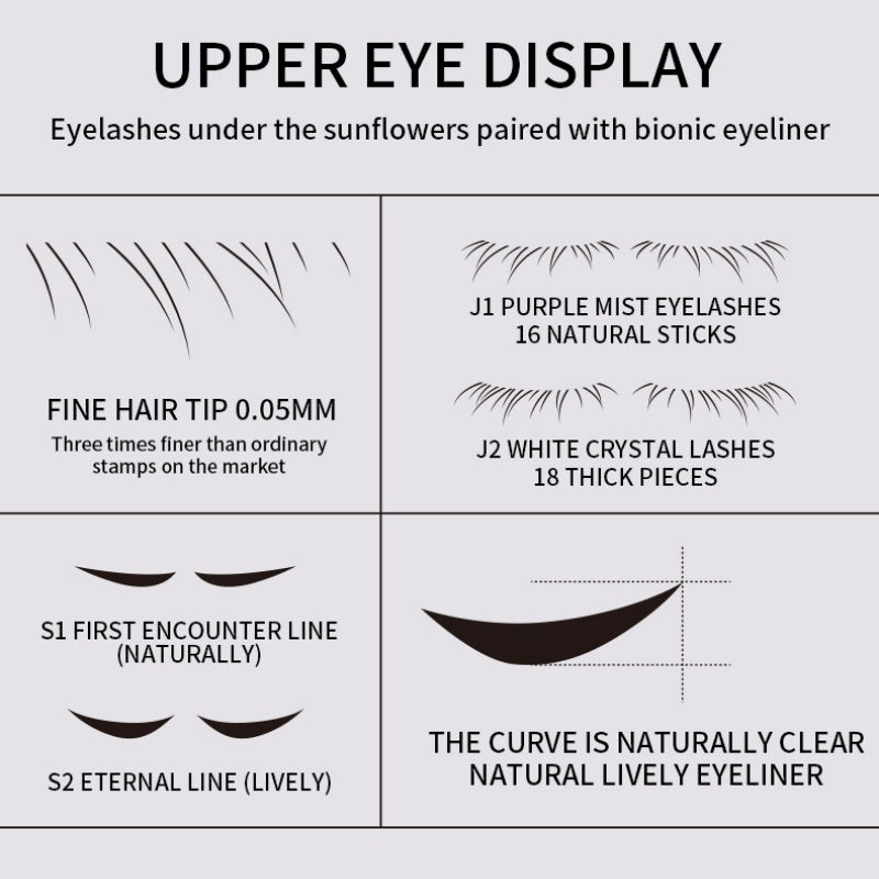 3-in-1 Eye Makeup Stamp Box