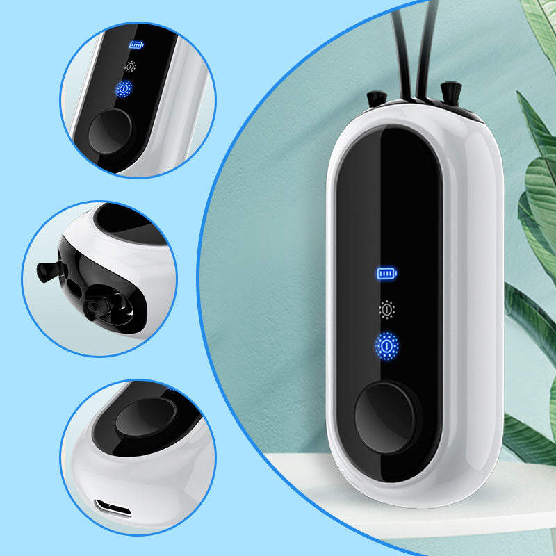 🌬️✨ Wearable Negative Ion Air Purifier – Fresh Air Everywhere You Go! 🍃💪