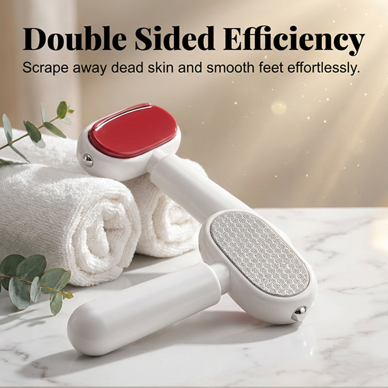 📢📢50% OFF !! ⏰Double-Sided Foot Scraper for Callus Removal