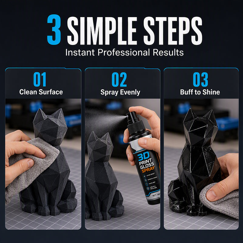 📢📢50% OFF !!⏰3D Printer Model Gloss Spray Quick Drying Layer Line Reducer for PLA PETG ABS