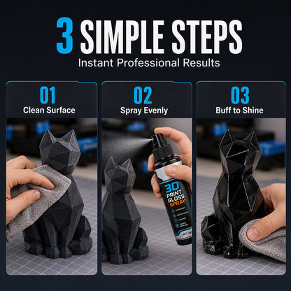 📢📢50% OFF !!⏰3D Printer Model Gloss Spray Quick Drying Layer Line Reducer for PLA PETG ABS