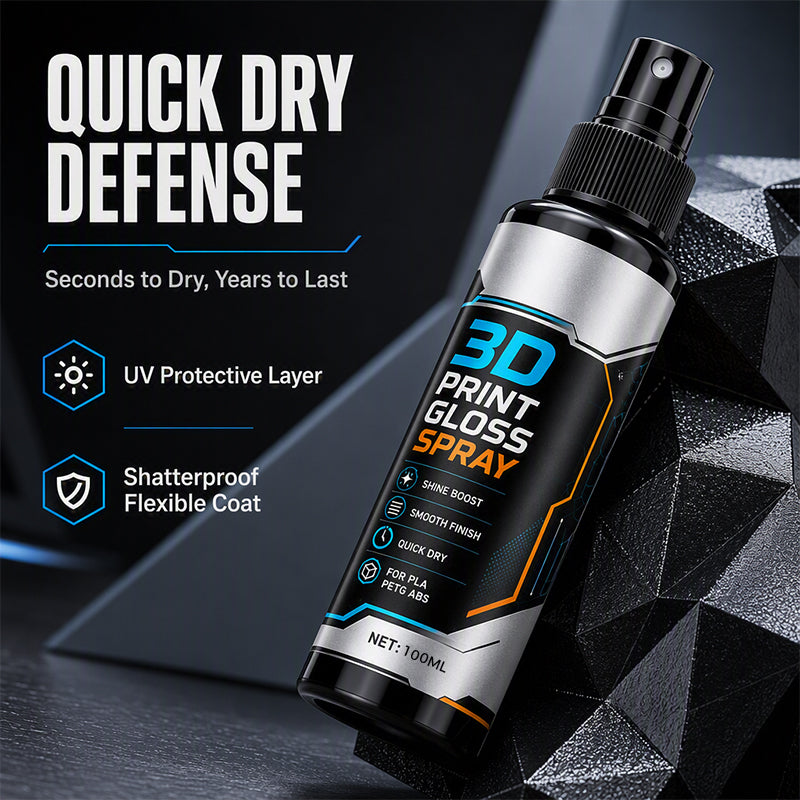 📢📢50% OFF !!⏰3D Printer Model Gloss Spray Quick Drying Layer Line Reducer for PLA PETG ABS