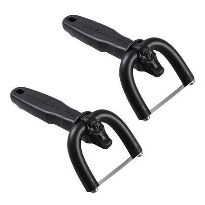 Handheld fat cutter for beef and pork
