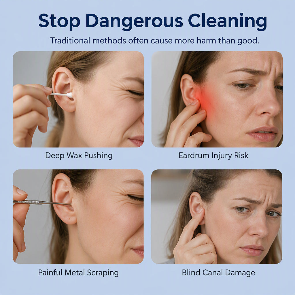 Electric Earwax Cleaner with LED Light