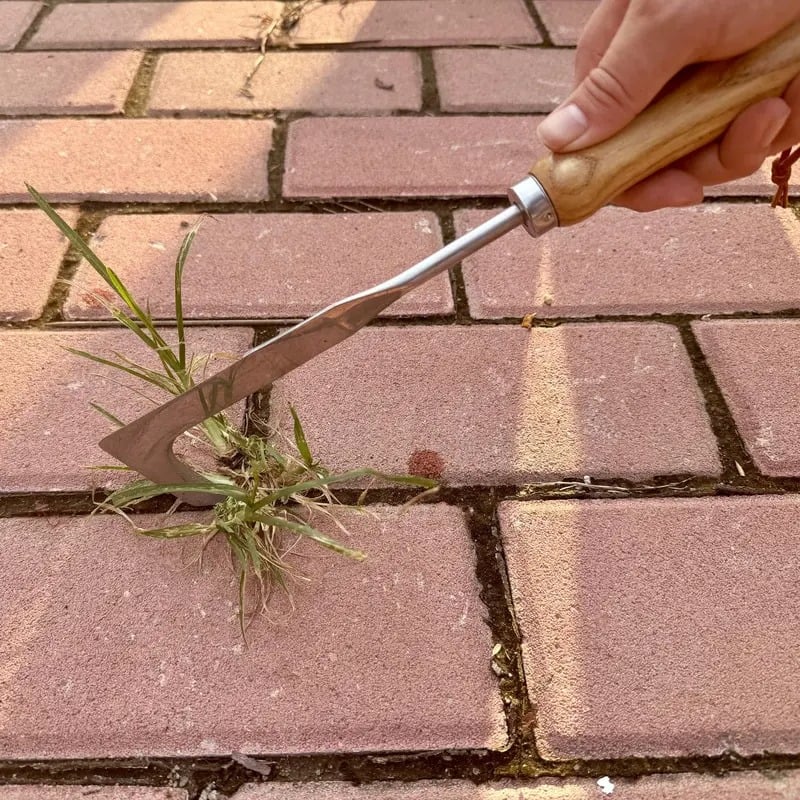 🏆 Last Day Special Price £9.99! 🌿Buy 2 Get 1 Free🎁 Patio Weeder Tool – Easily Clear Weeds From Paving Gaps