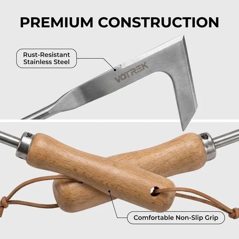 🏆 Last Day Special Price £9.99! 🌿Buy 2 Get 1 Free🎁 Patio Weeder Tool – Easily Clear Weeds From Paving Gaps