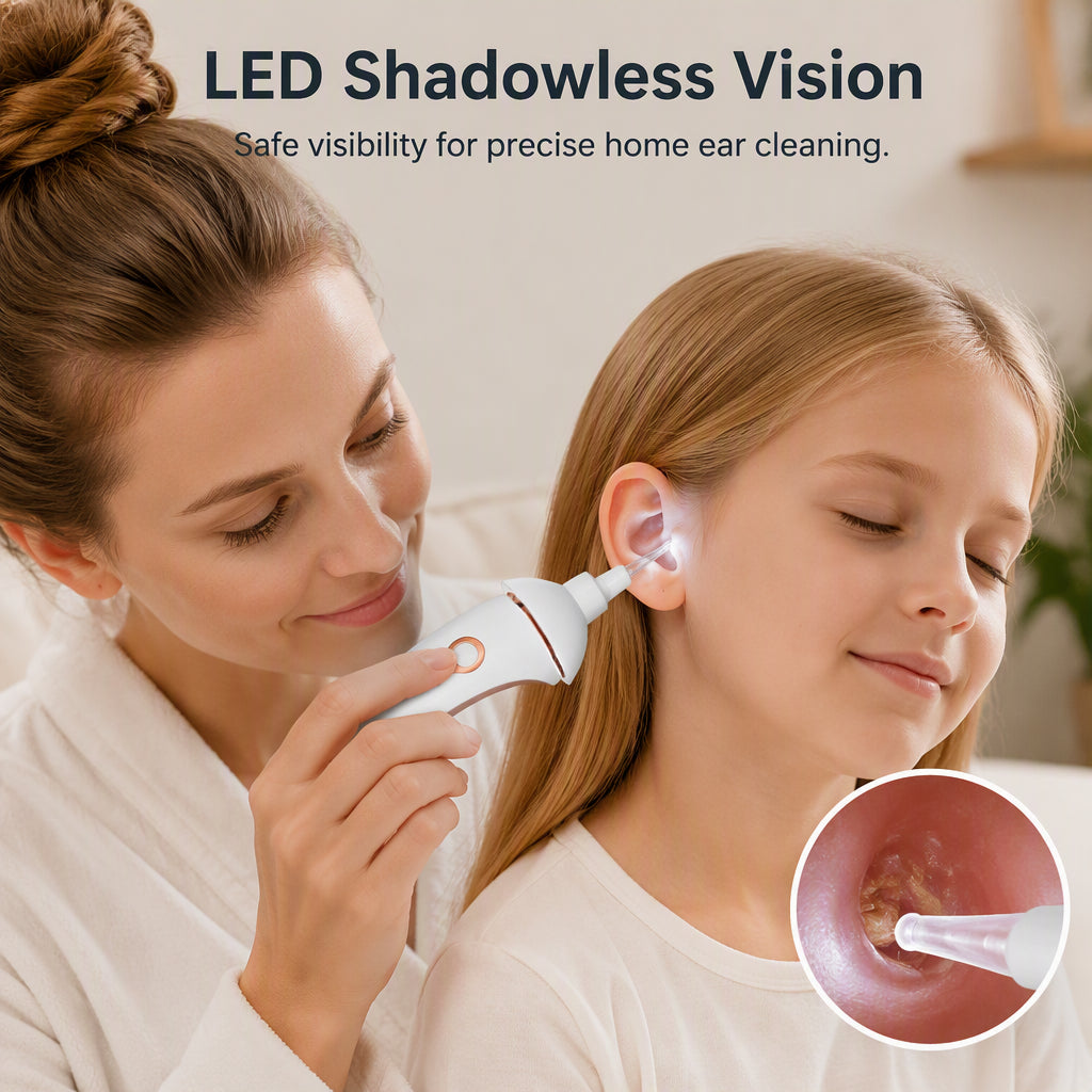 🔥HOT SALE 50% OFF🎁Electric Earwax Cleaner with LED Light