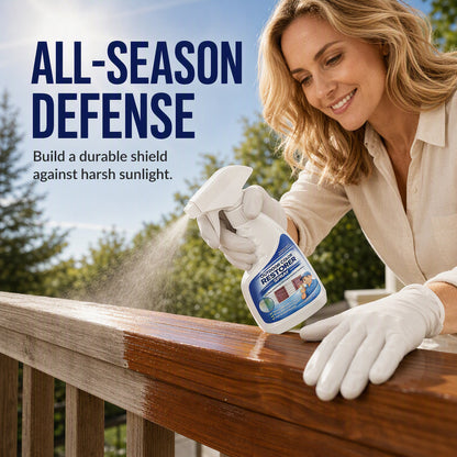 🌿✨ LIMITED TIME DEAL – Outdoor Color Restorer Spray | Revive Faded Wood Furniture & Restore Weathered Surfaces 🪵