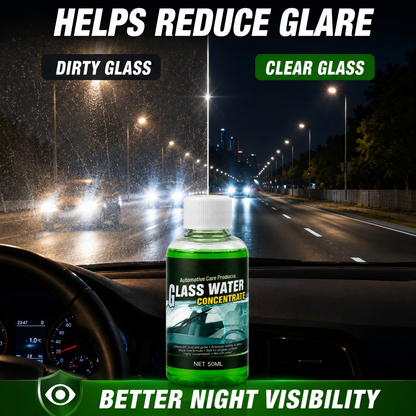 🥳2026 HOT SALE🥳💞50K+ SOLD! 💧✨ 47% OFF! Glass Concentrate – 10ml makes 1L, cuts bugs & grime, streak-free. 1 bottle = 50L. From £9.99 – lowest price online! 🚗💪