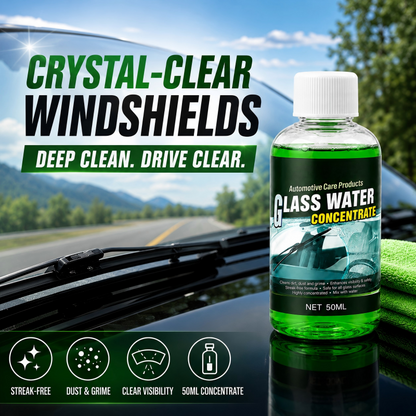 🥳2026 HOT SALE🥳💞50K+ SOLD! 💧✨ 47% OFF! Glass Concentrate – 10ml makes 1L, cuts bugs & grime, streak-free. 1 bottle = 50L. From £9.99 – lowest price online! 🚗💪