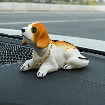 📢📢50% OFF !! ⏰Cute Dog Bobblehead Car Dashboard Decoration