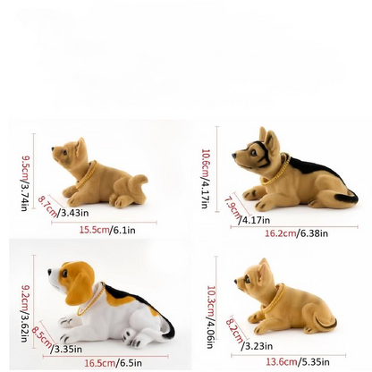 📢📢50% OFF !! ⏰Cute Dog Bobblehead Car Dashboard Decoration