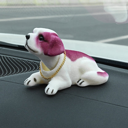 📢📢50% OFF !! ⏰Cute Dog Bobblehead Car Dashboard Decoration