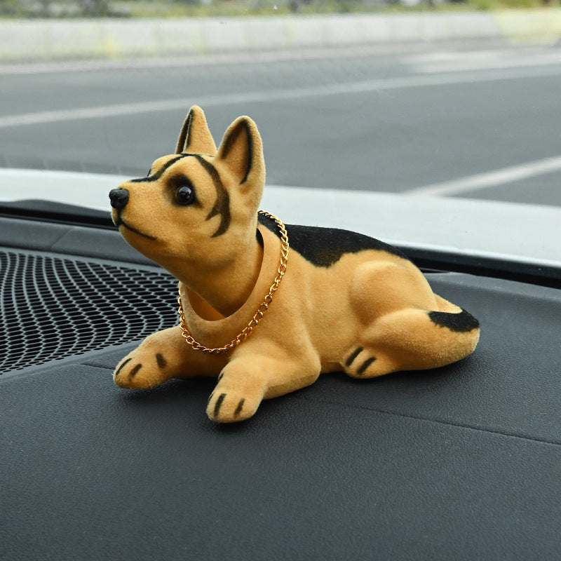 📢📢50% OFF !! ⏰Cute Dog Bobblehead Car Dashboard Decoration