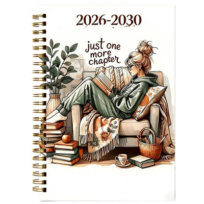 ⏰📚 2026–2030 5-Year Planner | Long-Term Monthly Organizer & Goal Planning Log Book for Work, School & Everyday Life