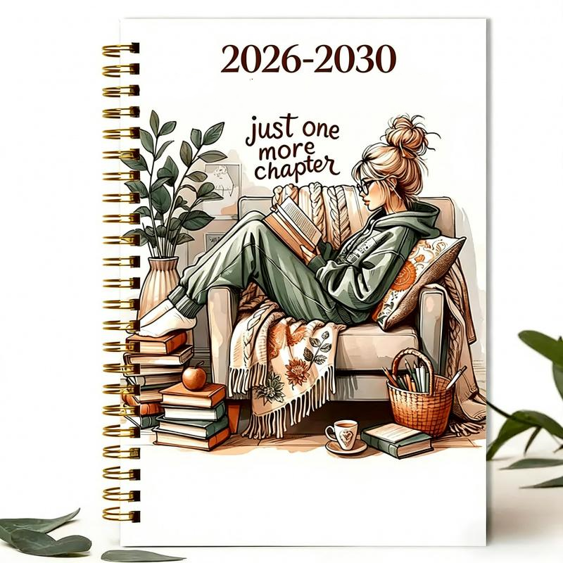 ⏰📚 2026–2030 5-Year Planner | Long-Term Monthly Organizer & Goal Planning Log Book for Work, School & Everyday Life