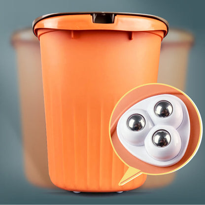 ❄️Summerfresh 50% OFF!🏠Self-Adhesive 360° Mini Ball Casters – No-Drill Stick-On Wheels for Storage Boxes & Bins, 4-Pack