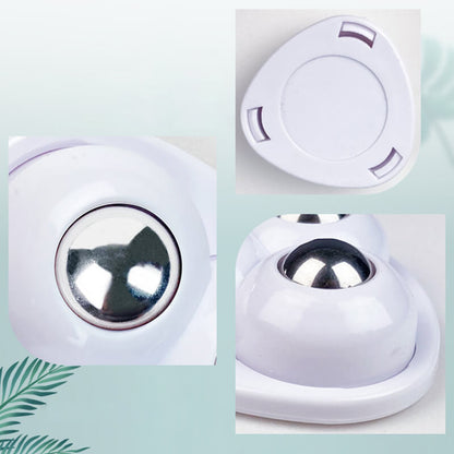 ❄️Summerfresh 50% OFF!🏠Self-Adhesive 360° Mini Ball Casters – No-Drill Stick-On Wheels for Storage Boxes & Bins, 4-Pack