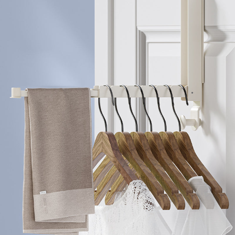 ❄️Summerfresh 50% OFF!🏠Fold-Down Clothes Hanging Rail – Space-Saving 6-Slot Hanger with No-Drill Installation Options