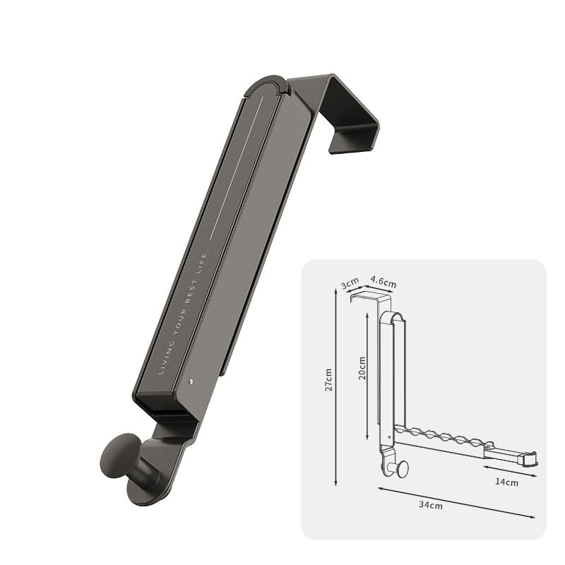 ❄️Summerfresh 50% OFF!🏠Fold-Down Clothes Hanging Rail – Space-Saving 6-Slot Hanger with No-Drill Installation Options