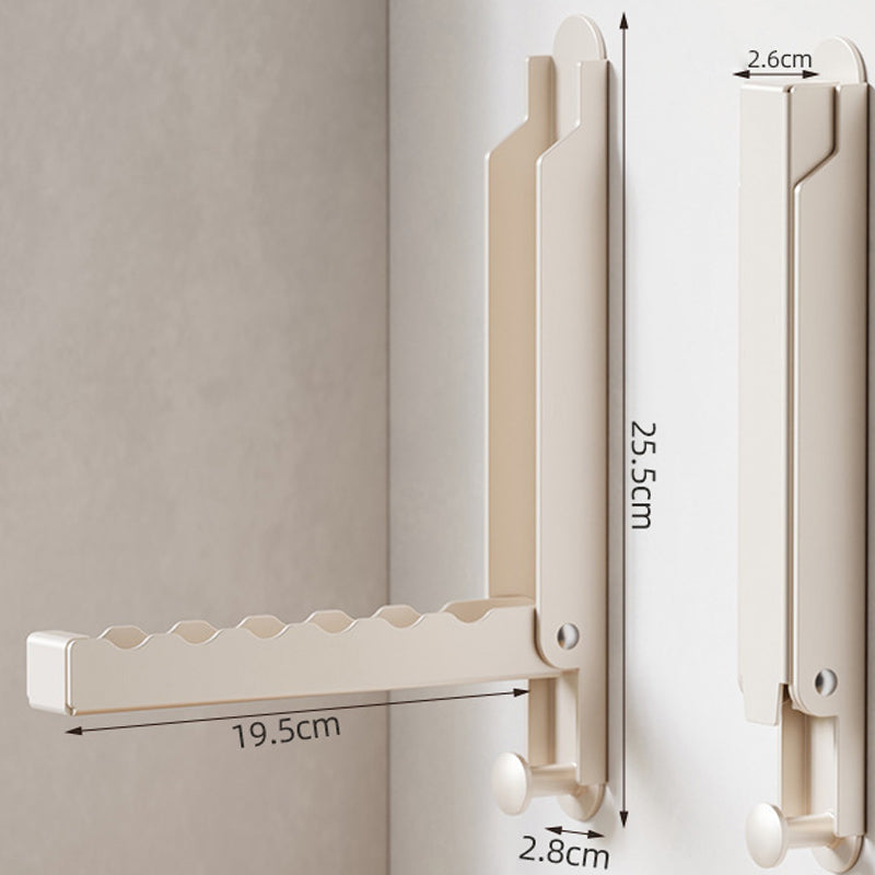 ❄️Summerfresh 50% OFF!🏠Fold-Down Clothes Hanging Rail – Space-Saving 6-Slot Hanger with No-Drill Installation Options