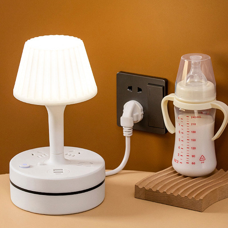 🏆 LIMITED-TIME 50% OFF! 💡 Bedside Lamp with AC Outlets & USB Ports 🔌✨