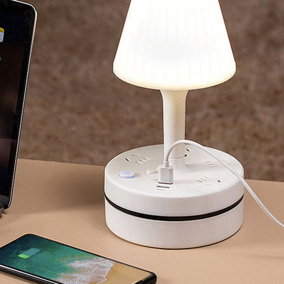 🏆 LIMITED-TIME 50% OFF! 💡 Bedside Lamp with AC Outlets & USB Ports 🔌✨