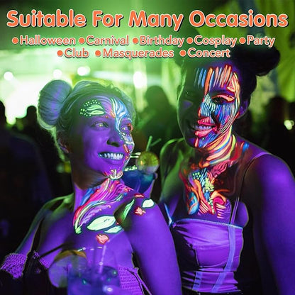 🎨 LIMITED‑TIME 49% OFF! 💥 Luminescent Water‑Soluble Body Painting Crayons – Fun, Skin‑Friendly, Easy‑to‑Wash ✨