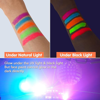 🎨 LIMITED‑TIME 49% OFF! 💥 Luminescent Water‑Soluble Body Painting Crayons – Fun, Skin‑Friendly, Easy‑to‑Wash ✨