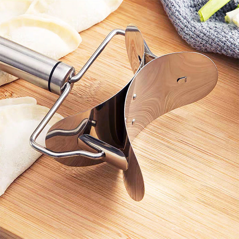 🥟 LIMITED‑TIME 50% OFF! ⚡ Stainless Steel Dumpling Wrapper Cutter – Sharp, Time‑Saving, Multi‑Use ✨