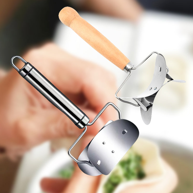 🥟 LIMITED‑TIME 50% OFF! ⚡ Stainless Steel Dumpling Wrapper Cutter – Sharp, Time‑Saving, Multi‑Use ✨