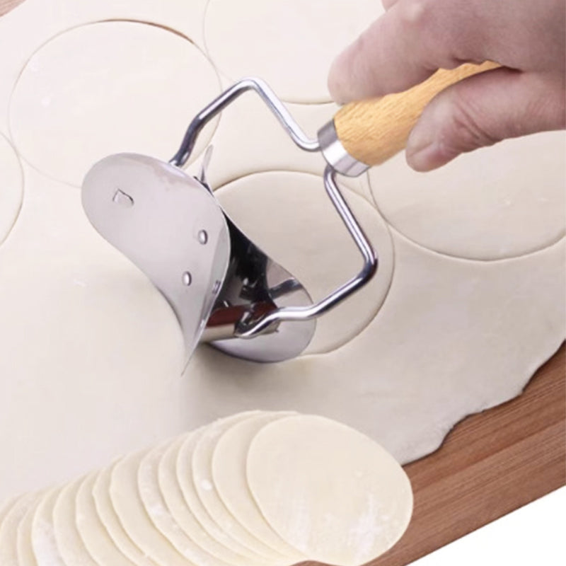 🥟 LIMITED‑TIME 50% OFF! ⚡ Stainless Steel Dumpling Wrapper Cutter – Sharp, Time‑Saving, Multi‑Use ✨
