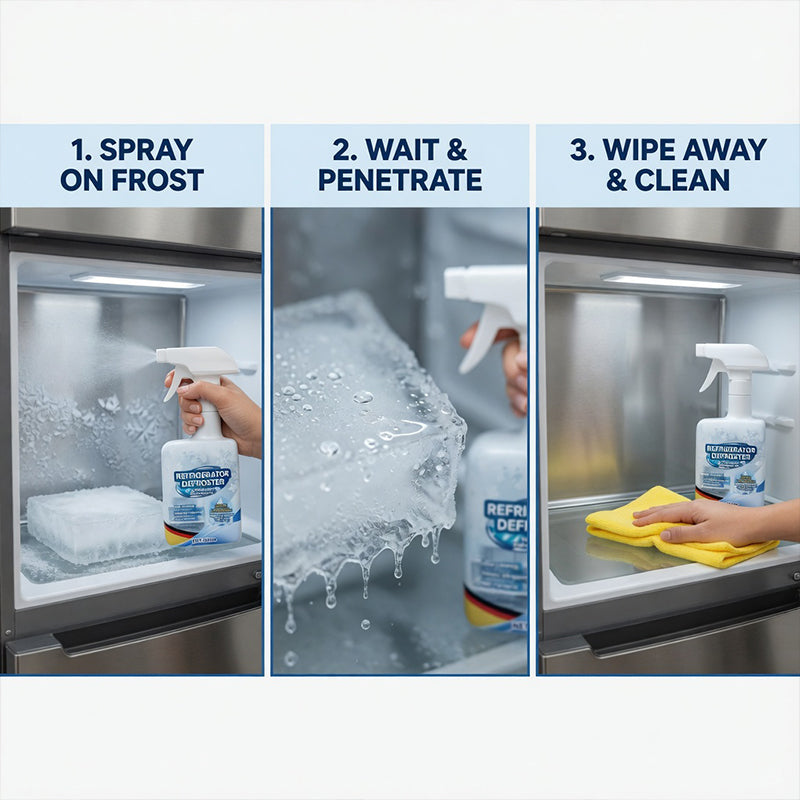 Multi-Purpose De-Icing and Anti-Frost Spray