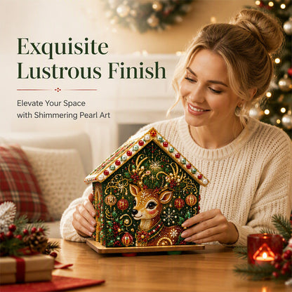 🎄Christmas Pre Sale￡17.99!!☃️3🧘Relaxing & Beginner-Friendly - 🎨💎Plymagic DIY Pearl Art - Christmas Collection