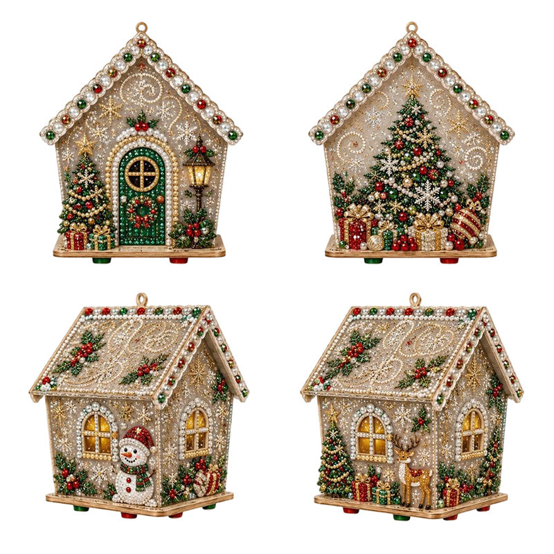 🎄Christmas Pre Sale￡17.99!!☃️3🧘Relaxing & Beginner-Friendly - 🎨💎Plymagic DIY Pearl Art - Christmas Collection