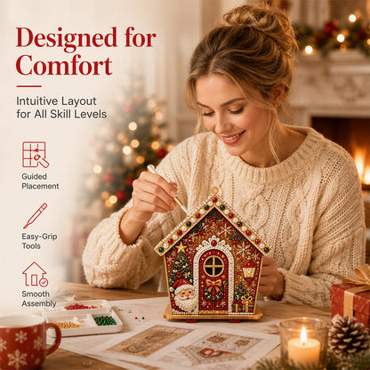 🎄Christmas Pre Sale￡17.99!!☃️3🧘Relaxing & Beginner-Friendly - 🎨💎Plymagic DIY Pearl Art - Christmas Collection