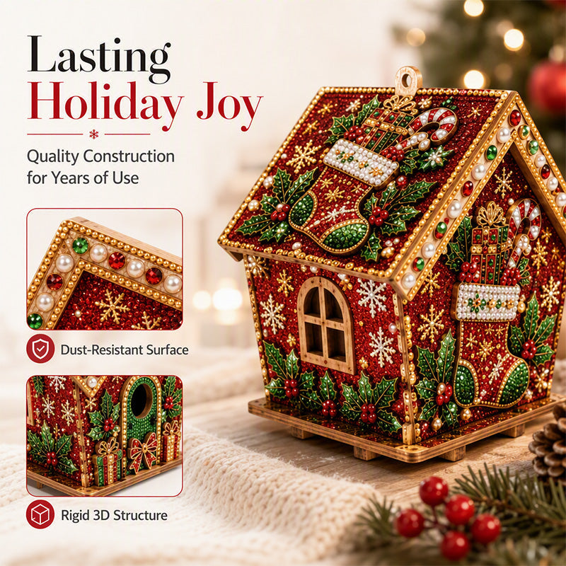 🎄Christmas Pre Sale￡17.99!!☃️3🧘Relaxing & Beginner-Friendly - 🎨💎Plymagic DIY Pearl Art - Christmas Collection