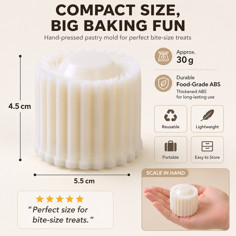 🔥LAST WEEK Buy 1 Get 1 Free🔥❤️Creative Double-Ended Pastry Mold