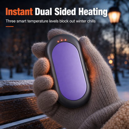 📢📢40% OFF !! ⏰Magnetic Split 2-in-1 Rechargeable Hand Warmer Mini Portable USB Electric Hand Warmer