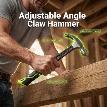 Industrial-Grade Multifunctional Claw Hammer