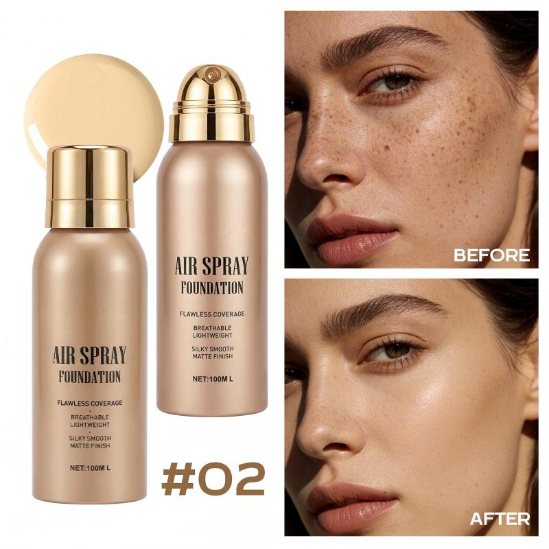 Waterproof Flawless Air Spray Foundation