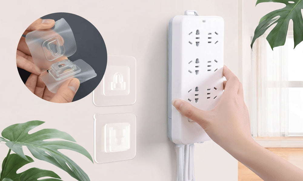 Hole-Free Interlocking Wall Hanging Hooks