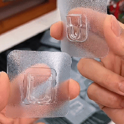Hole-Free Interlocking Wall Hanging Hooks
