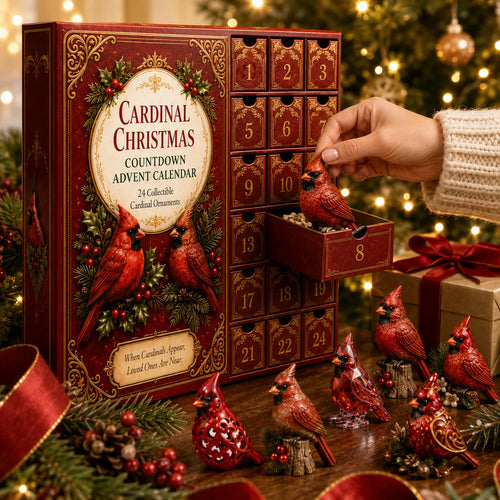 Last 50 pcs⏰ High-quality model✨Cardinal Christmas 24-Day Countdown Calendar – Limited Anniversary Edition（副本）